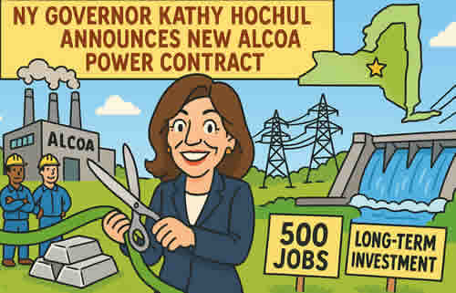 NY Governor Hochul Announces New Alcoa Power Contract