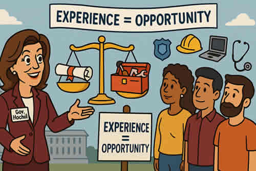 Новости Нью-Йорка. Работа по способнотям а не по диплому