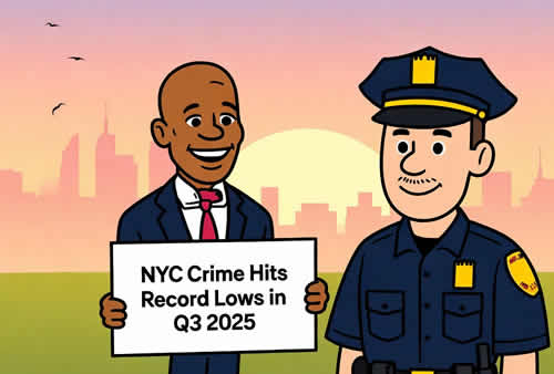 Новости Нью-Йорка - Адамс о преступности и полицейский