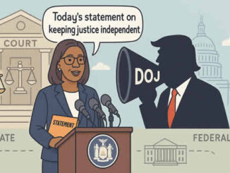 New York Attorney General Letitia James today issued the following statement after she was indicted by the U.S. Attorney’s office of the Eastern District of Virginia.