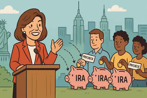 Новости Нью-Йорка. Пенсионные накопления Хокул