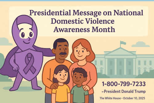 НОВОСТИ США , Указ Трампа Белый Дом сообщает , Неделя противодействиб насилия