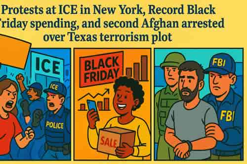 Новости Нью-Йорка - хаос в городе, ICE и черная пятница