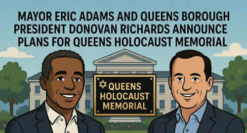 новости нью-йорка Квинс мемориал Холокоста