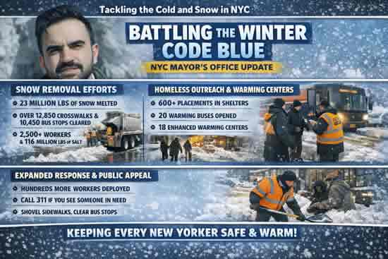 Новости Нью-Йорка Мамдани уборка снега New York Mamdani news 01-29-2026