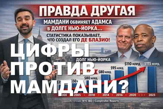 Неужели Мамдани солгал про городской долг Адамса?
