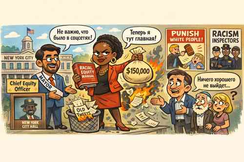 Новости Нью-Йорка и США 19 января 2026 года карикатура юмор на Мамдани и его назначение