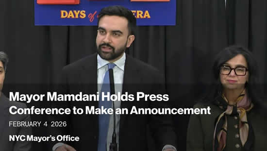 Новости Нью-Йорка Февраль 4 2025 Мамдани