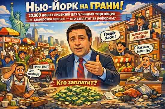 Ари Каган Новости Нью-Йорка 20 000 новых лицензий для уличных торговцев и заморозка аренды — кто заплатит за реформы?