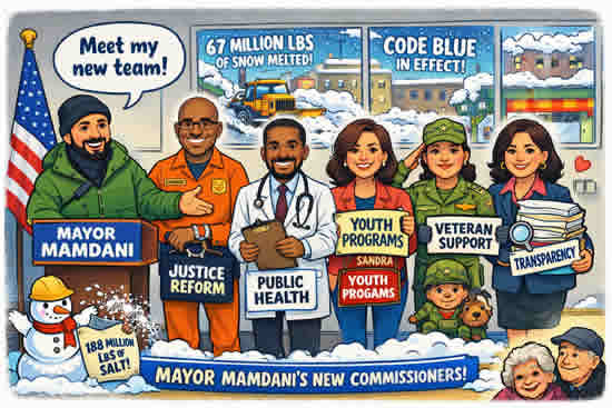 Нью-Йорк Мамдани новости мэра - новые назначения