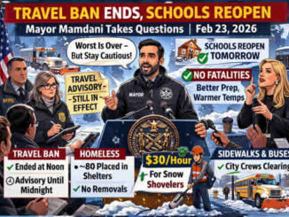 Новости США - Нью-Йорк. Мамдани ответил на вопросы по поводу снега и города Нью-Йорк