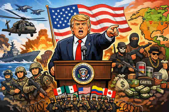 Дональд Трамп объявил о полномасштабной борьбе с картелями и пообещал мобилизовать США и союзников по всему полушарию.