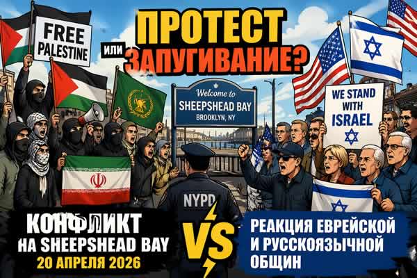 Протест в Брукине 20 апреля 2026 года