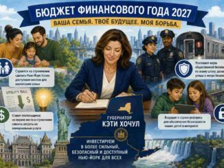 Губернатор Нью-Йорка заявила что обеспечивает крупные инвестиции в бюджет27 финансового года - и назвала это "моей борьбой" прямо как у социал-демократа Гитлера ?