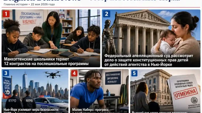 Новости Нью-Йорка amNewYork RU — архив за 22.05.2026 - news image