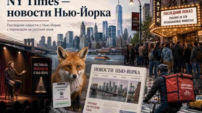 Новости Нью-Йорка от Нью-Йорк Таймс — архив за 22.05.2026 - news image
