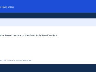 ICYMI: Mayor Mamdani Meets with Home-Based Child Care Providers - NYC Mayor Office official news