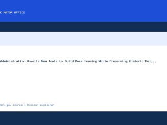 Mamdani Administration Unveils New Tools to Build More Housing While Preserving Historic Nei... - NYC Mayor Office official news