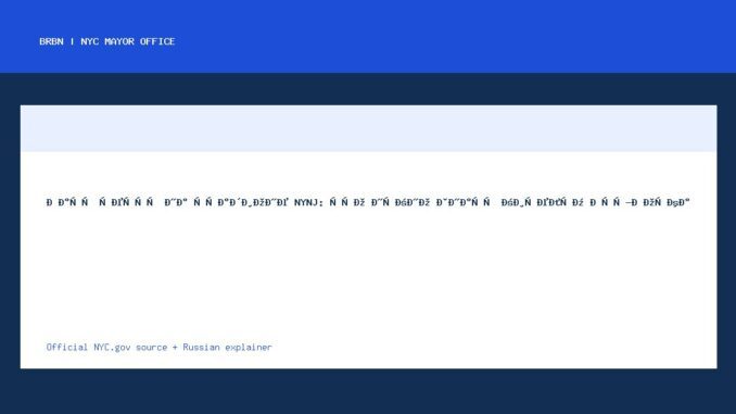 Матч шесть на стадионе NYNJ: что нужно знать жителям Нью-Йорка - NYC Mayor Office official news