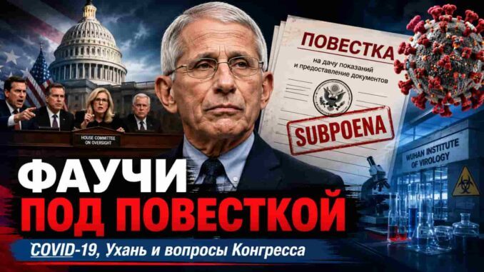 Новости США Фаучи, Ухань и COVID-19: Прогрессивный чиновник оказался хуже Путина ?