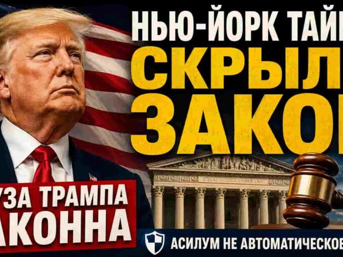 New York Times снова оставляет за кадром закон: миграционная пауза Трампа имеет прочную правовую основу - news image