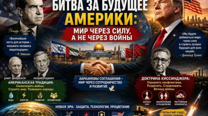 Никсон, Трамп и конец доктрины Киссинджера. Новая  американская внешняя политика: мир через силу а  не войну. - news image