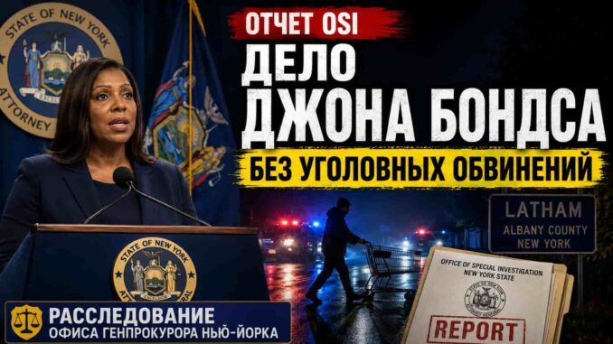 Офис генпрокурора Нью-Йорка опубликовал отчет о гибели Джона Бондса после столкновения с автомобилем полицейского - news image