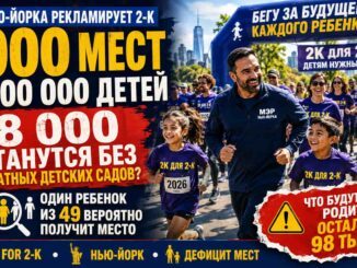 Мэр Мамдани и NYRR провели забег 2K for 2-K в Нью-Йорке, чтобы привлечь семьи к новой программе бесплатного ухода за детьми - person in news image