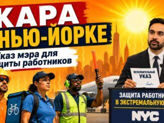 Мэр Нью-Йорка подписал указ о защите работников от экстремальной жары - person in news image