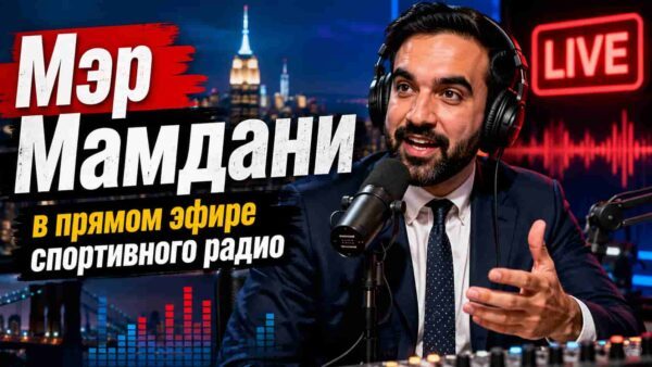 Мэр Нью-Йорка Мамдани в эфире спортивного радио