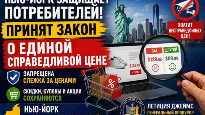 Нью-Йорк принимает закон против «слежки за ценами»: что это значит для покупателей - news image