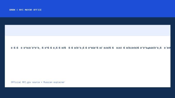 Мэр Мамдани расширяет чрезвычайные меры по теплоснабжению для защиты жителей Нью-Йорка в пра... - NYC Mayor Office official news