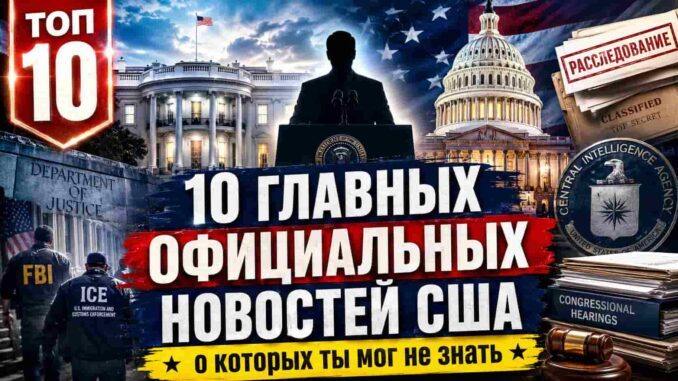 10 главных официальных американских новостей, о которых тебе не рассказали — 30 июля 2026 года - news image