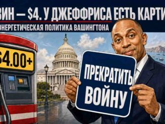 НовостиСША -Бензин снова дороже $4, а у Хакима Джеффриса есть картинка: «Прекратить войну» - news image