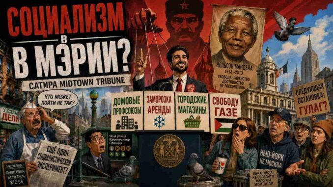 Нью-Йорк США - Мамдани и Манделла - путь Нью-Йорка в Южную Африку