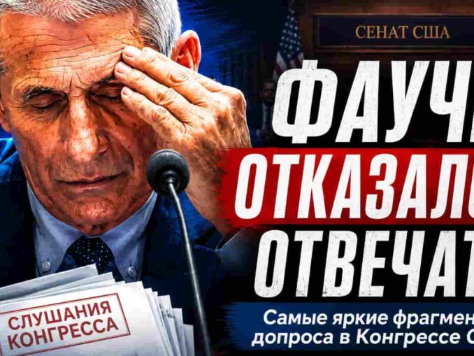 Фаучи отказался отвечать: самые яркие фрагменты допроса в Конгрессе США на русском языке - news image