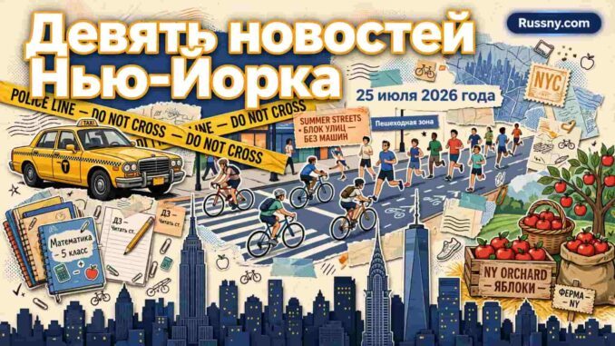 Главные события Нью-Йорка 25 июля:  сообщения власти, полиции и СМИ - news image