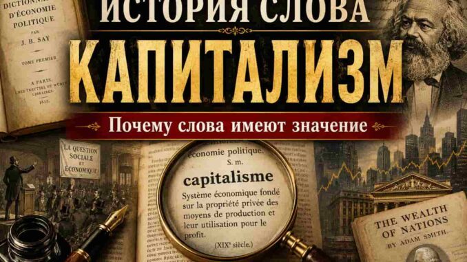 ИСТОРИЯ СЛОВА КАПИТАЛИЗМ И ПОЧЕМУ СЛОВА ИМЕЮТ ЗНАЧЕНИЯ - news image