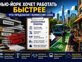 Нью-Йорк Комиссия по повышению эффективности работы правительства опубликовала предварительный отчет — главное отрытие: бюрократия работает медленно