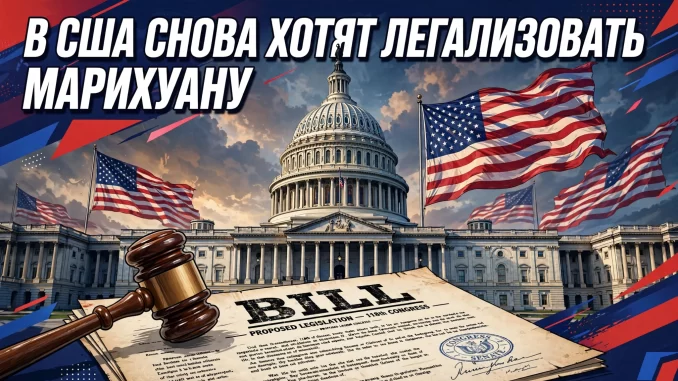 В Конгрессе снова предложили полностью легализовать марихуану: - news image