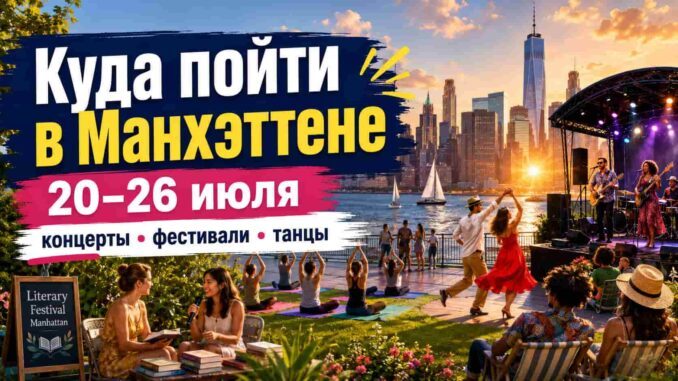 Куда пойти в Нью-Йорке с 20 по 26 июля 2026 года ( Манхэттен и много бесплатного! ) - news image