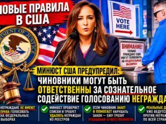 Минюст США меняет правила игры: за сознательное содействие голосованию неграждан  будут наказаня теперь чиновники? - news image