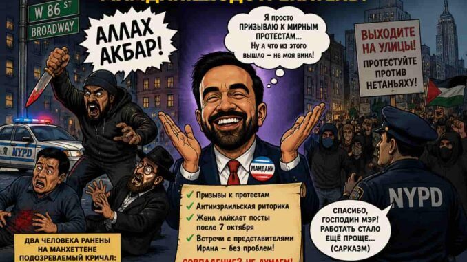 НАПАДЕНИЕ НА ЛЮДЕЙ  В МАНХЕТТЕНЕ С КРИКОМ «АЛЛАХ АКБАР»  — КТО БЫЛ ПОДСТРЕКАТЕЛЕМ ? НОВОЕ ВИДЕО  ТРИШИ РИГАН - news image