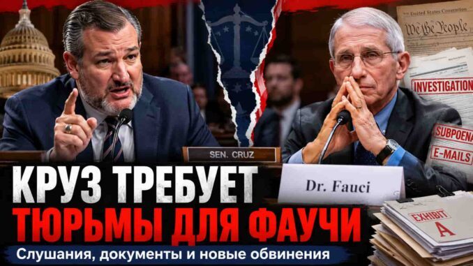 Тед Круз требует тюремного срока для Фаучи: что действительно установлено документами Конгресса - news image