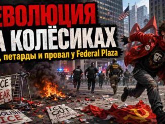У здания ФБР в Нью-Йорке вспыхнула борьба с «мировым империализмом» - news image