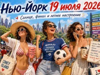 Нью-Йорк 19 июля 2026: солнечная погода, финал ЧМ и лучшие события воскресенья - news image