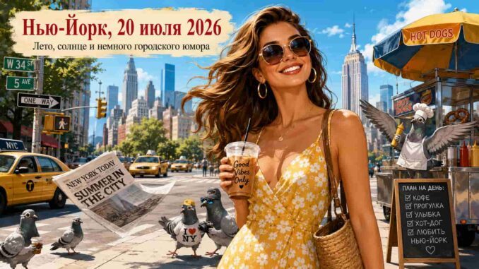 НЬЮ-ЙОРК 20 ИЮЛЯ 2026 ГОДА - news image