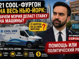 Нью-Йорк. 21 COOL-фургоны на весь Нью-Йорк: зачем мэрия делает ставку на машины, если уже есть школы, библиотеки и сотни cooling centers?