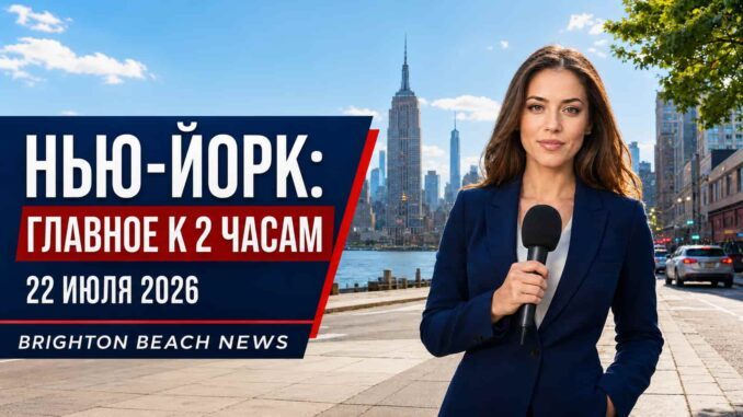 США Нью-Йорк новости 22 июля 2026 года: легионеллёз, ранение полицейского, память о военнослужащей и кадровое решение мэрии - news image