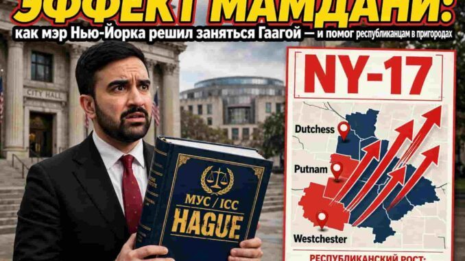 Эффект Мамдани: как мэр Нью-Йорка решил заняться Гаагой — и помог республиканцам в пригородах - person in news image